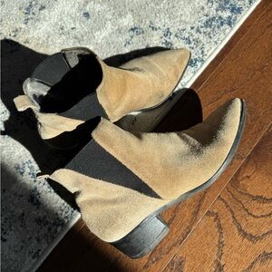 Marc Fisher Suede Ankle Boots